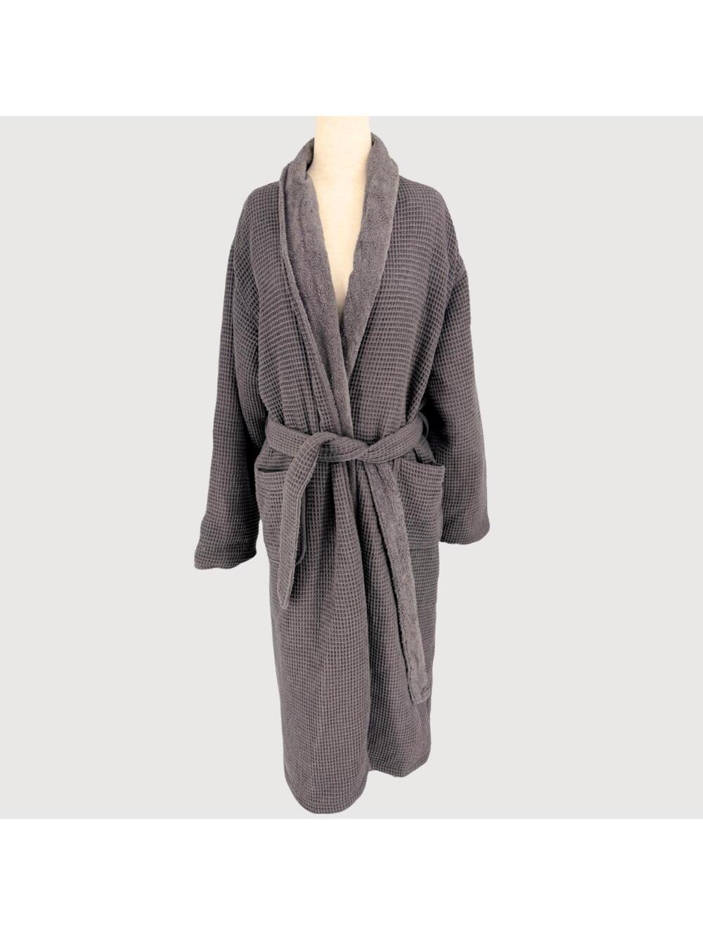 Pottery Barn Waffle Weave Resort Spa Robe Medium